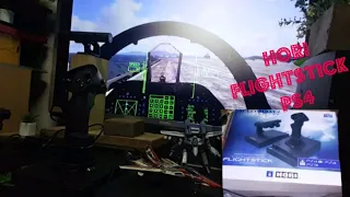 HORI flight stick PS4 Unboxing and flight test. Menguji Kemampuan HORI Flight stick Ace Combat 7