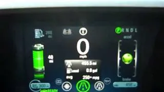 Chevy Volt: Instrument Cluster Display