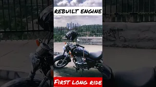 Rebuilt Suzuki GZ250 engine! First long ride through the streets of Los Angeles