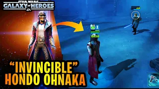 Hondo Ohnaka is "INVINCIBLE" in Galaxy of Heroes - Hondo Beats GAS - Initial Gameplay Review