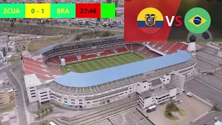 ECUADOR VS BRASIL ELIMINATORIAS SUDAMERICANAS FECHA 15 RUMBO QATAR 2022