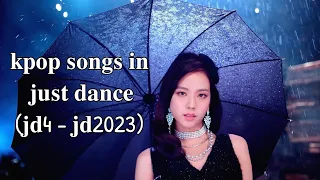 kpop songs in just dance (jd4 - jd2023)