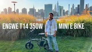 ENGWE T14 350W Mini E Bike | $500 Folding Mini Electric Bike