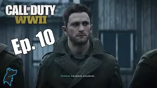 CALL OF DUTY WW2 - MISION 10 (Emboscada) Gameplay Español PS4 | Campaña Parte #10 [1080p]