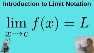 Introduction to Limit Notation in Calculus and a Graphical Example