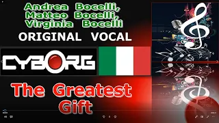 Andrea Bocelli, Matteo Bocelli, Virginia Bocelli - The Greatest Gift ORIGINAL VOCAL