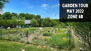 SPRING GARDEN TOUR, May 2022, Zone 6b | Homestead Garden