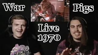 College Students' First Time Seeing - War Pigs Live in Paris 1970 | Black Sabbath Reaction