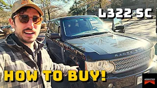 How To Correctly Buy A BAD RANGE ROVER - 2006 L322 SuperCharged (What To Look For!)