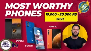 BEST & WORTHY  phones (10K - 20K) to buy on Flipkart & Amazon sale 2023