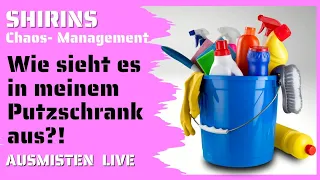 Live Ausmisten in meinem Putzschrank