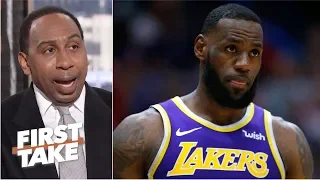 Trading LeBron would be 'utterly ridiculous' for Lakers - Stephen A. | First Take
