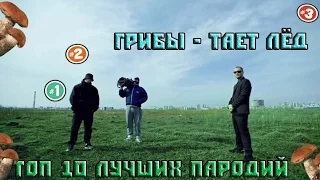 ТОП 10 ЛУЧШИХ ПАРОДИЙ НА ПЕСНЮ ГРИБЫ - ТАЕТ ЛЁД