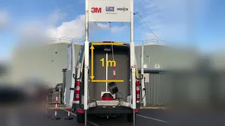 3M Fall Protection DemoVan_Understanding Fall Forces, Restraint vs Energy absorbing lanyard Video