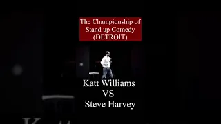 CHAMPIONSHIP OF STAND UP COMEDY Katt Williams vs Steve Harvey THIS IS WHAT MADE STEVE QUIT VIDEO