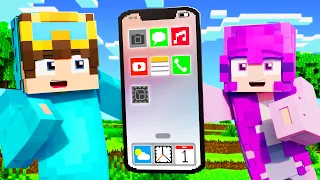 If Phones Were Added To Minecraft!