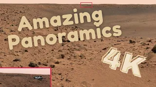 Amazing Mars Rovers 4K 360* Panoramic Images