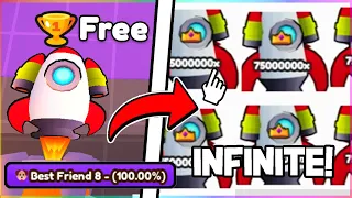 Get INFINITE OP Giant ROCKETS Pets FAST in Arm Wrestling Simulator! (Roblox)