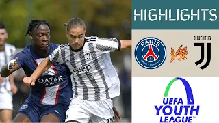 PSG vs Juventus UEFA U19 Youth League Highlights