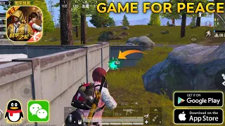 Game For Peace Livik Gameplay | Chinese PUBG MOBILE GAMEPLAY | Furious Fighter