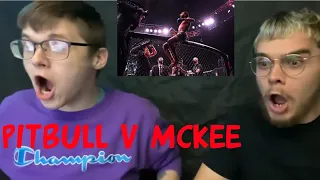 Pitbull vs AJ McKee Reactions