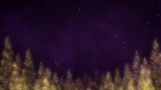 Glittery Christmas Trees - HD Video Background Loop