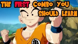 The First Manual Combo You Should Learn In Dragonball FighterZ | A Beginners Guide