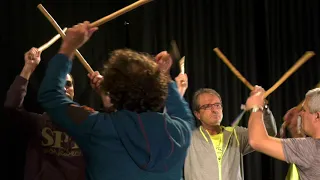 Paloteao de Broto - Curso de danzas del folclore aragonés y su aplicación en el aula.