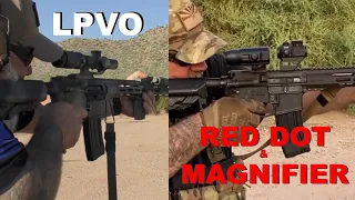 LPVO vs Red Dot and Magnifier