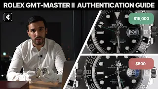 SCARY Replica Rolex GMT Master-II Vs Genuine Rolex (116710)