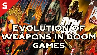 Evolution of Weapons in DOOM games (1993 - 2019)