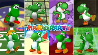 Evolution Of Yoshi In Mario Party Games [1998-2018]