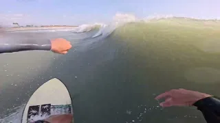 Surfing (SHOREBREAK) in central Florida