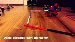 F1 2014 lego crashes