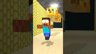 Help Herobrine Escapes from Spinning Cat in Backrooms