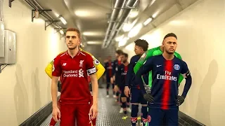 Liverpool vs PSG - UEFA Champions League - PES 2019