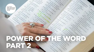 Power of the Word - Part 2 | Joyce Meyer | Enjoying Everyday Life