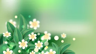 Flower Background Video Effects HD | 4K Animation Leaves Growth Animation Title Screen AA VFX