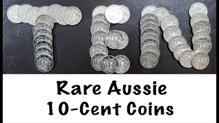 Rare Australian 10 Cent Coins