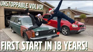 Forgotten 1975 Volvo 240 Wagon FIRST START in 18 years - A Rescue Travel Diary