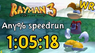 [WR] Rayman 3: Hoodlum Havoc Any% speedrun in 1:05:18