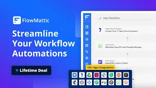 FlowMattic Review | FlowMattic Lifetime Deal - The Best WordPress Automation Plugin