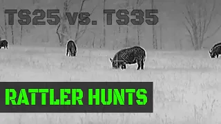 AGM RATTLER TS25 vs. TS35 **1st Hunt and Review**