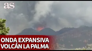 Sobrecogedor vídeo donde se aprecia a la perfección la onda expansiva que crea el volcán | Diario As