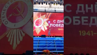 Ксения Седунова на концерте к 9 Мая "Тучи в голубом"