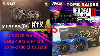 RTX 3080 vs GTX 1080 Ti Test in 5 Games 1080p