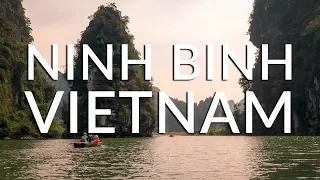 Ninh Binh RIVER BOAT TOUR! (No words to describe this natural beauty) | Vietnam Travel Vlog