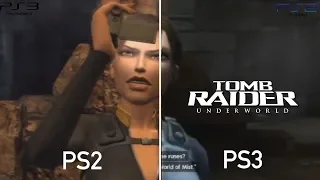 Tomb Raider: Underworld - PS2 vs PS3 Comparison