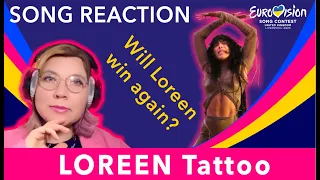 🇸🇪 LOREEN TATTOO REACTION  |  Will Loreen win again? Reaction on Sweden 2023 Loreen "Tattoo" Song