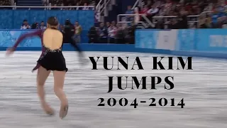 Every Yuna Kim Jump with Positive GOE